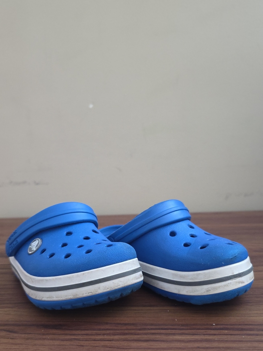 CROCS Kids Lightweight Blue Slip-On Clogs
